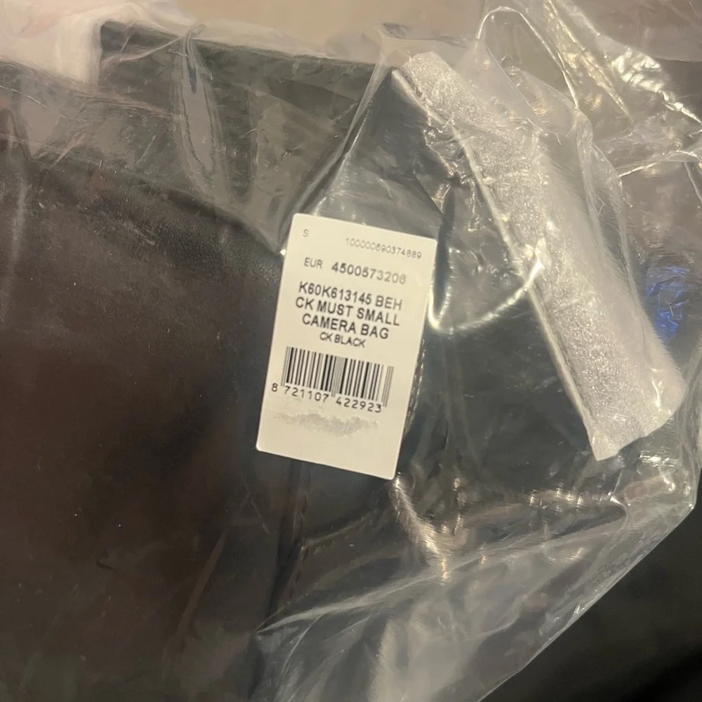Calvin Klein Black camera bag